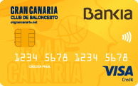 Card CB From Gran Canaria Credit Visa