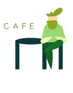 Image of a man drinking coffee