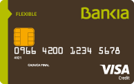 Flexible credit card